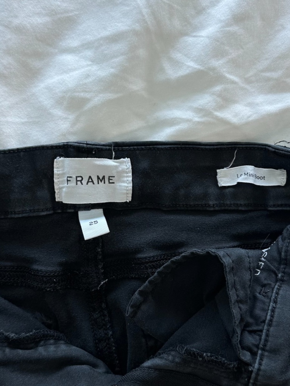 Le Mini Boot Size 25 Black Jeans - Picture 8 of 8